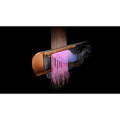 Dyson Airstrait Straightener and Dryer - Bright Nickel/Rich Copper