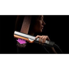 Dyson Airstrait Straightener and Dryer - Bright Nickel/Rich Copper