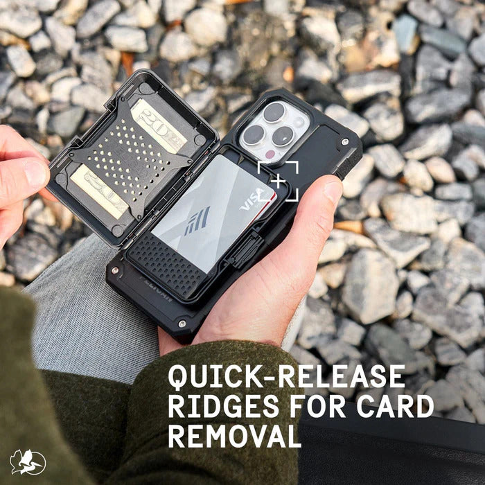 Pelican Shield RFID Blocking Wallet MagSafe - Black
