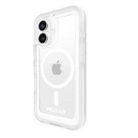 Pelican Voyager MagSafe Case w/ Holster For iPhone 16 - Clear