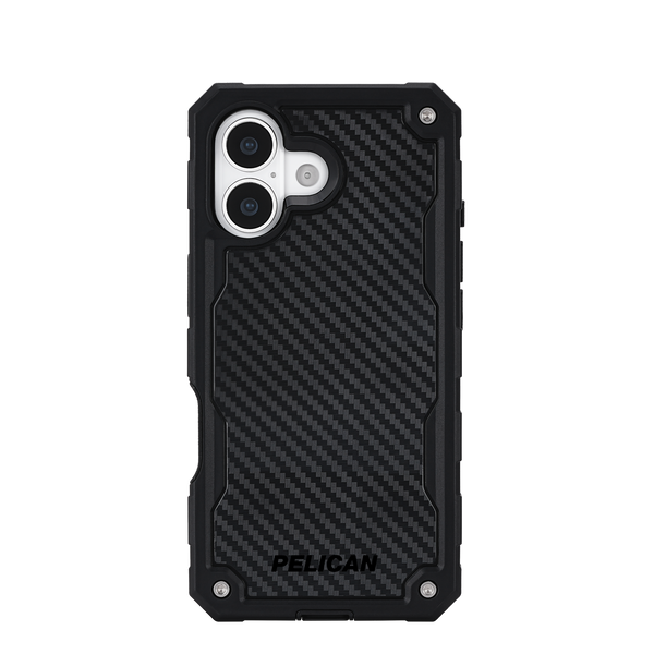Pelican Shield MagSafe Case w/ Holster For iPhone 17 - Carbon Fiber