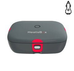 Heatsbox Drive Portable Smart Heated Lunchbox - Grey