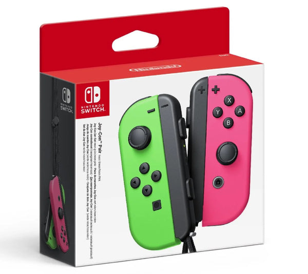 Nintendo Switch Joy-Con Controller Pair – Neon Green/Neon Pink