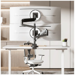 Brateck Super Heavy-Duty Dual Monitor Arm 24–57