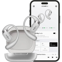 Shokz OpenFit 2+ Open-Ear True Wireless Earbuds - Grey