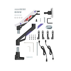 Brateck LDT95-C012UC Atlas Neo Gaming Monitor Arm 24–57