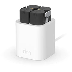 Ring Quick-Release Battery Pack Charging Station - White