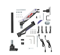 Brateck Atlas Neo Gaming Monitor Arm USB-A/C 24–57