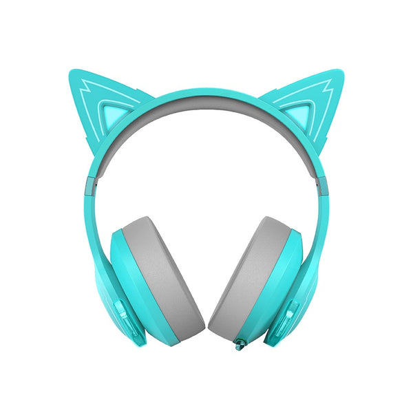 Edifier G5BT Cat Ear Hi-Res Bluetooth Gaming Headset - Turquoise