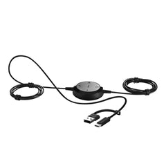 Jabra Evolve 20 SE, USB C/A, MS Stereo Headset - Black