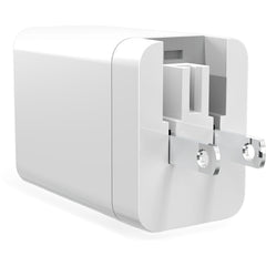 STM 65W Travel GaN Charger 3-Port (AU, EU, US, UK) USB-C/A - White