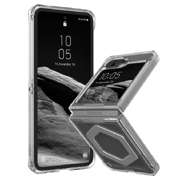 UAG Plyo Pro Rugged Case For Galaxy Z Flip6 5G 7.6" - Ice/Silver