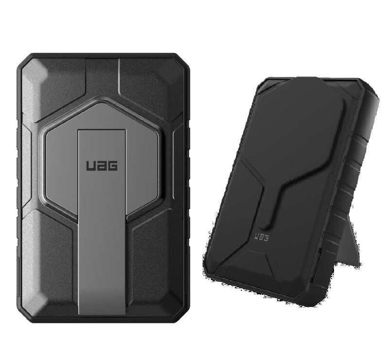 UAG Rugged Wireless Power Bank 10k mAh w/ Stand - Black/Grey