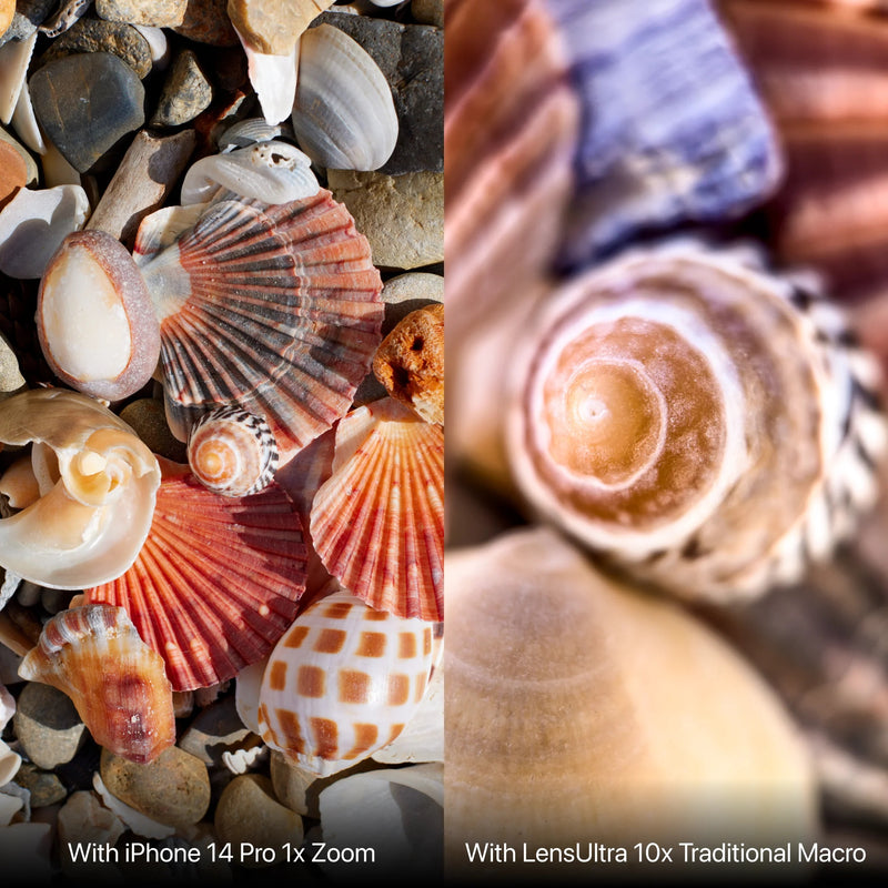 ShiftCam LensUltra 10x Traditional Macro - Black