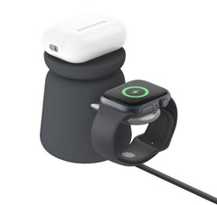 Belkin BoostCharge Pro 2-in-1 Wireless Charging Dock w/ Qi2 15W - Black