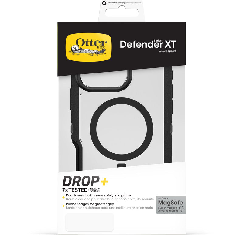 OtterBox Defender XT MagSafe Clear Case For iPhone 16 Pro Max - Dark Side