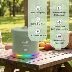 BabyBoo Smart Food Warmer - White