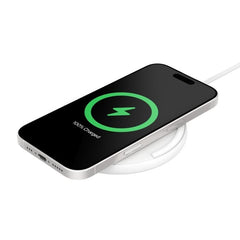 Belkin BoostCharge 15W Wireless Charging Pad with USB-C Cable – White