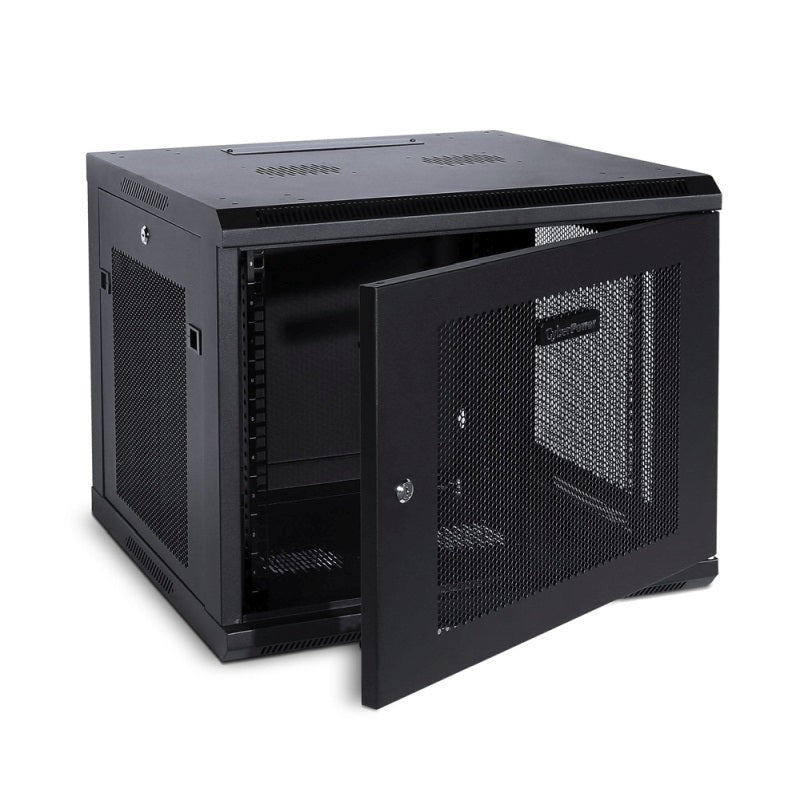 CyberPower Wall Mount Rack Enclosure 9U - Black
