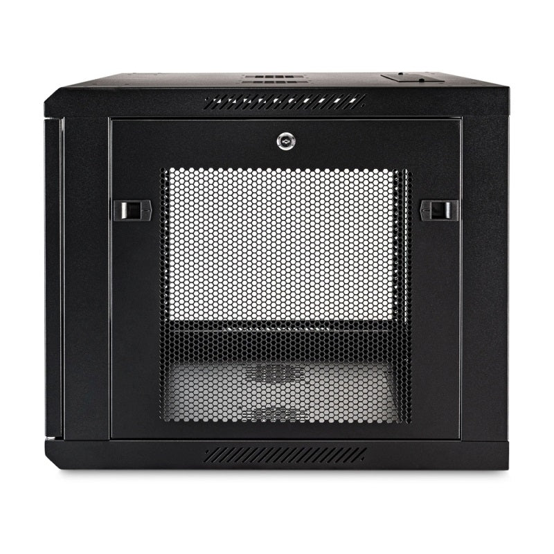 CyberPower Wall Mount Rack Enclosure 9U - Black