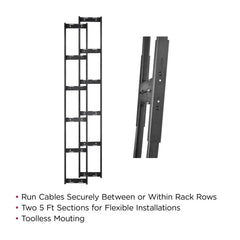 CyberPower Cable Ladder Manager - Black