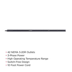 CyberPower Basic Power Distribution Unit 0RU 10Amp - Black