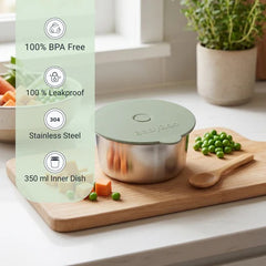 BabyBoo Smart Food Warmer Inner Dish Set 2 Pack - Stainless Steel