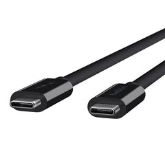 Belkin Thunderbolt 3 USB-C to USB-C Cable 1M 20Gbps 60W – Black