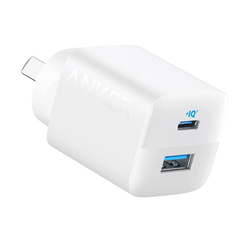 Anker 323 33W USB-C Fast Charger With Dual Ports - White