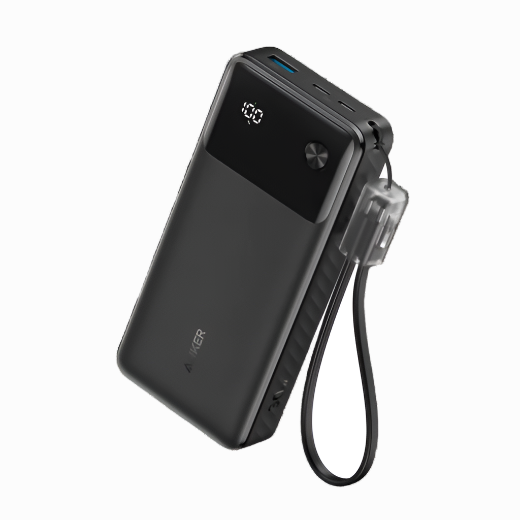 Anker 20,000 mAh 30W Power Bank - Black
