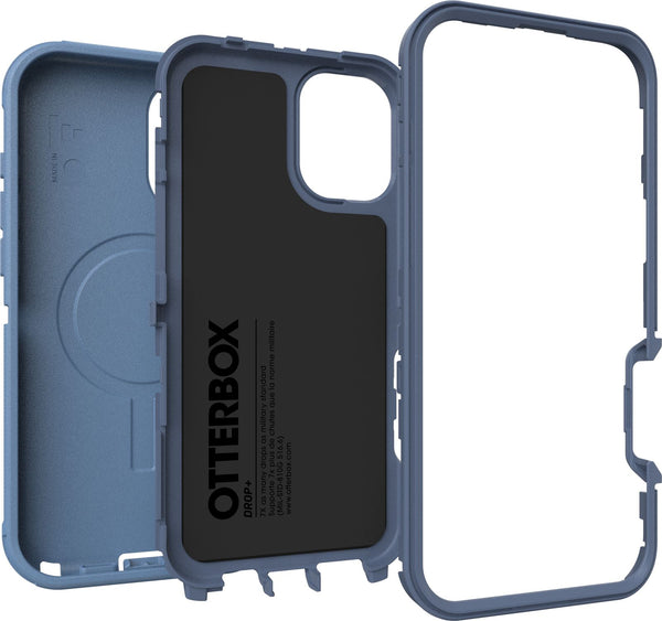 OtterBox Defender MagSafe Case iPhone 16 Plus - Baby Blue Jeans