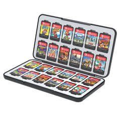 3rd Earth SW/SW2 24 Game Cassette Storage Box - Black