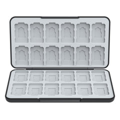 3rd Earth SW/SW2 24 Game Cassette Storage Box - Black
