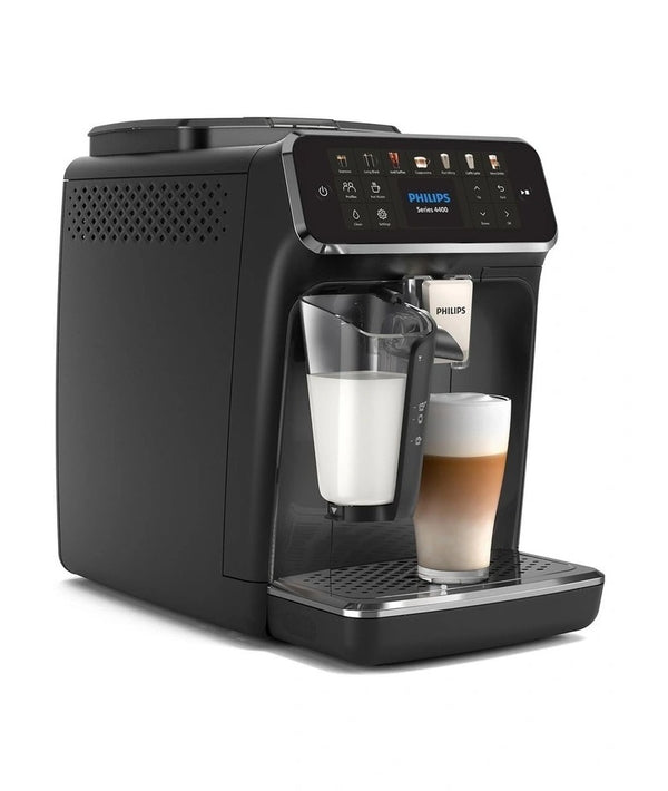 Philips LatteGo 4400 Series Automatic Espresso Coffee Machine - Black