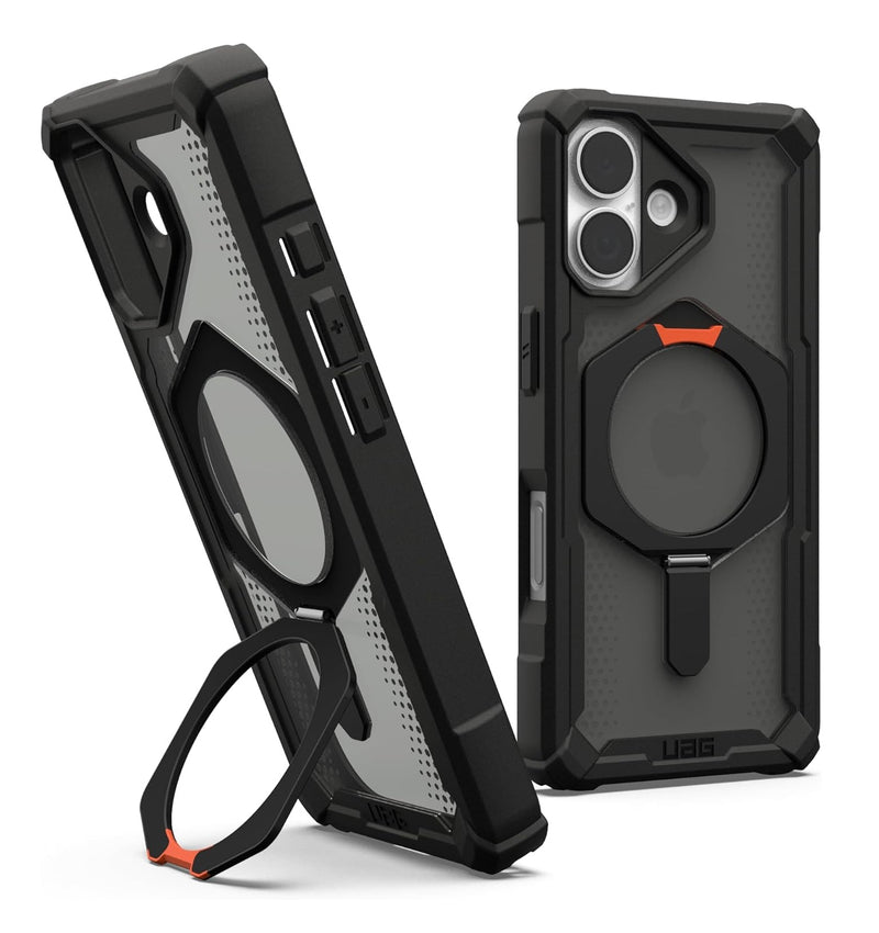 UAG Plasma XTE MagSafe Case For Apple iPhone 17 – Black/Pop Orange