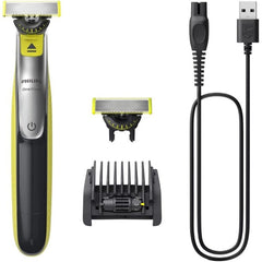Philips OneBlade 360 Face Trimmer and Shaver QP2734/30 - Lime Green