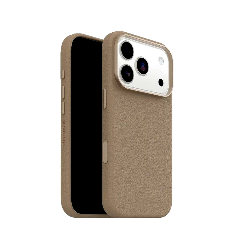 OtterBox Symmetry Cactus Leather Case For iPhone 17 Pro - Grey