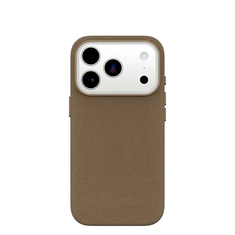 OtterBox Symmetry Cactus Leather Case For iPhone 17 Pro - Grey