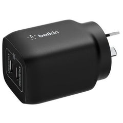 Belkin Gaming Dual USB-C Wall Charger 65W for Nintendo Switch 2 - Black