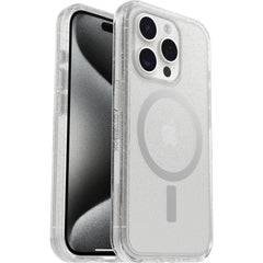 OtterBox Symmetry+ Case For iPhone 15 Pro - Stardust Clear