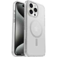 OtterBox Symmetry+ Case For iPhone 15 Pro Max - Stardust Clear