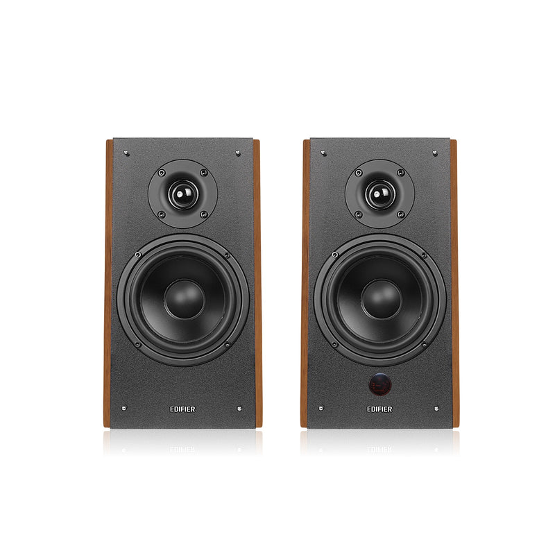 Edifier R2000DB Warmoak Bluetooth Bookshelf Speaker 25mm Eagle - Brown