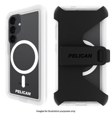 Pelican Voyager Case w/ Holster For Samsung Galaxy S26 - Clear