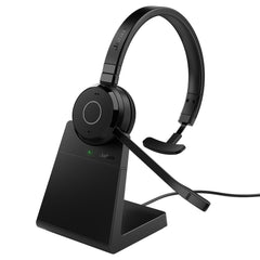 Jabra Evolve 65 TE UC Mono Wireless Bluetooth Headset - Black