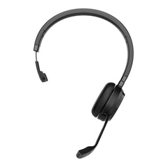 Jabra Evolve 65 TE UC Mono Wireless Bluetooth Headset - Black