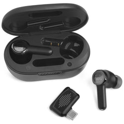 JBL Quantum True Wireless Noise Gaming Earbuds - Black