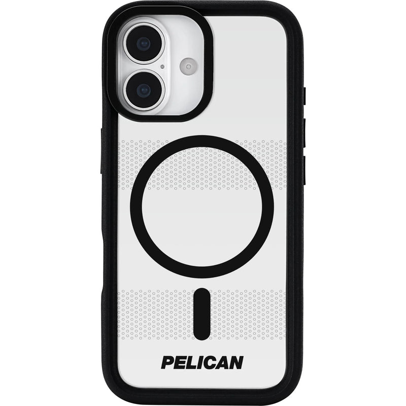 Pelican Protector MagSafe Case For Apple iPhone 17 - Clear/Black