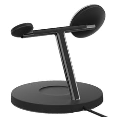 Belkin 3-in-1 Magnetic Wireless Charging Stand - Black