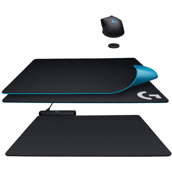 Logitech G PowerPlay Wireless Charging Mouse w/ Mouse Pad - Black