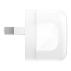 Belkin BoostCharge Compact 30W USB-C Wall Charger w/ Lightning Cable- White